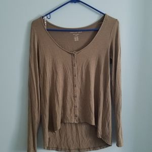 American eagle button top